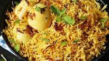 Egg biryani