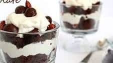 Eggless Brownie Chocolate Trifle