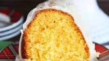 Eggnog Cake