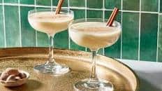 Eggnog Martini