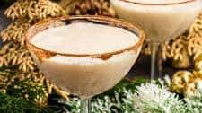 Eggnog Martini