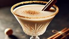 Eggnog Martini