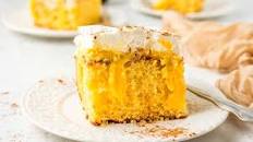 Eggnog Poke Cake