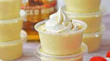 Eggnog Pudding Shots