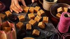 Eggnog fudge