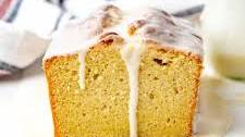 Eggnog pound cake