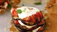 Eggplant Parmesan Stacks