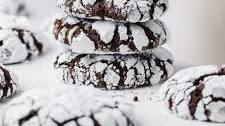 Espresso Chocolate Crinkle Cookies