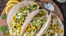 Fish Tacos with Lemon Aioli