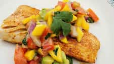 Fish Tacos with Mango Salsa