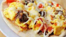 Flatbread Breakfast Pizza