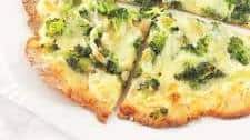 Flatbread White Broccoli Pizza