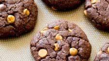 Flourless Peanut Butter Chocolate Cookies