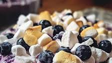 Fluffy Blueberry Marshmallow Delight