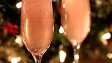 French 77 Pink Champagne Cocktail