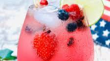 Fresh Juicy Berry Cocktail | 4th of July Cocktail with Vodka