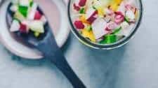 Fresh Radish Cucumber Salsa