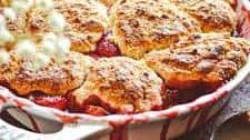 Fresh Strawberry Cobbler