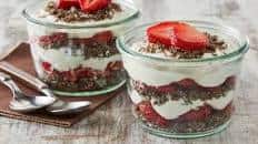 Frosted Mini Wheats® Chocolate Strawberry Yogurt Parfait