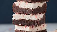 Frosted Peppermint Brownies Recipe