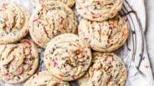 Frosting Stuffed Funfetti Cookies