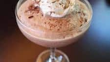 Frozen Peppermint Hot Chocolate Martini
