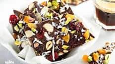 Fruit and Nut Dark Chocolate Bark