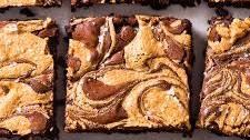 Fudgy Peanut Butter Swirl Brownies (Gluten Free)