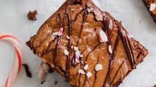 Fudgy Peppermint Mocha Brownies