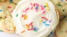 Funfetti Cake Mix Cookies
