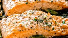 Garlic Butter Baked Salmon Recipe