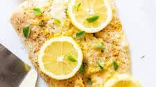 Garlic Butter Halibut