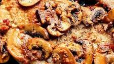 Garlic Butter Mushroom Pork Chops Recipe