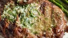 Garlic Butter Ribeyes