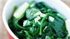 Garlic Butter Sauteed Spinach