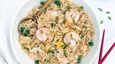 Garlic Butter Shrimp Fried Rice