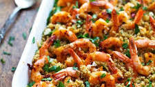 Garlic Butter Shrimp and Quinoa