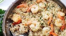 Garlic Butter Shrimp and Rice