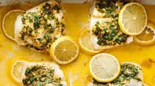 Garlic Herb Baked Cod