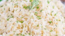 Garlic Herb Rice