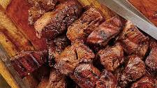 Garlic-Marinated Beef Skewers