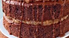 German Chocolate Cake (With Cake Mix)