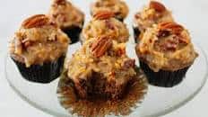 German Chocolate Cupcakes