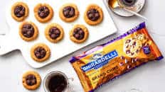 Ghirardelli Chocolate-Peanut Butter Thumbprint Cookies