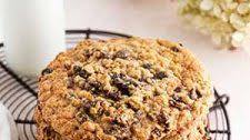 Giant Oatmeal-Raisin Cookies