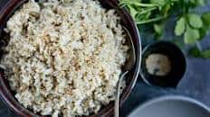 Ginger Sesame Brown Rice