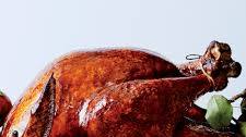 Glazed and Lacquered Roast Thanksgiving Turkey