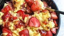 Gluten Free Strawberry Cobbler