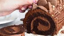 Gluten-free Chocolate Orange Yule Log Recipe (dairy free)