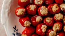 Goat Cheese Stuffed Peppadews Recipe